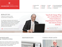 Tablet Screenshot of ensmann.com